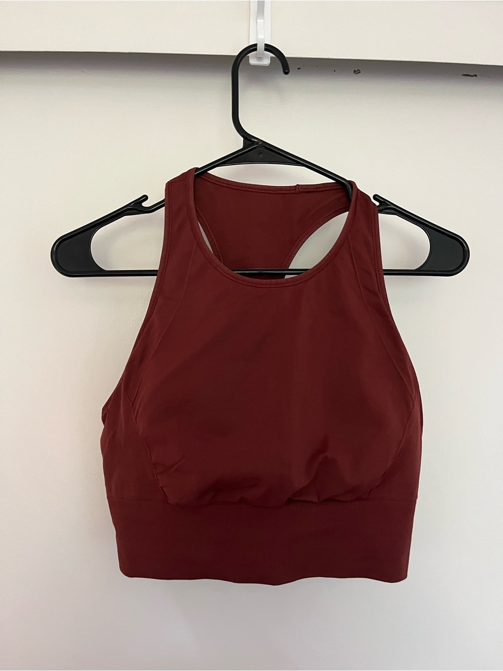 lululemon athletica High-Neck Sports Bralette in Deep Wine